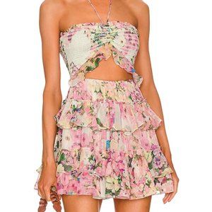 ROCOCO SAND Mist mini dress